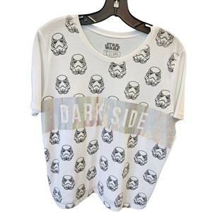 Star Wars Dark Side Graphic Tee Large